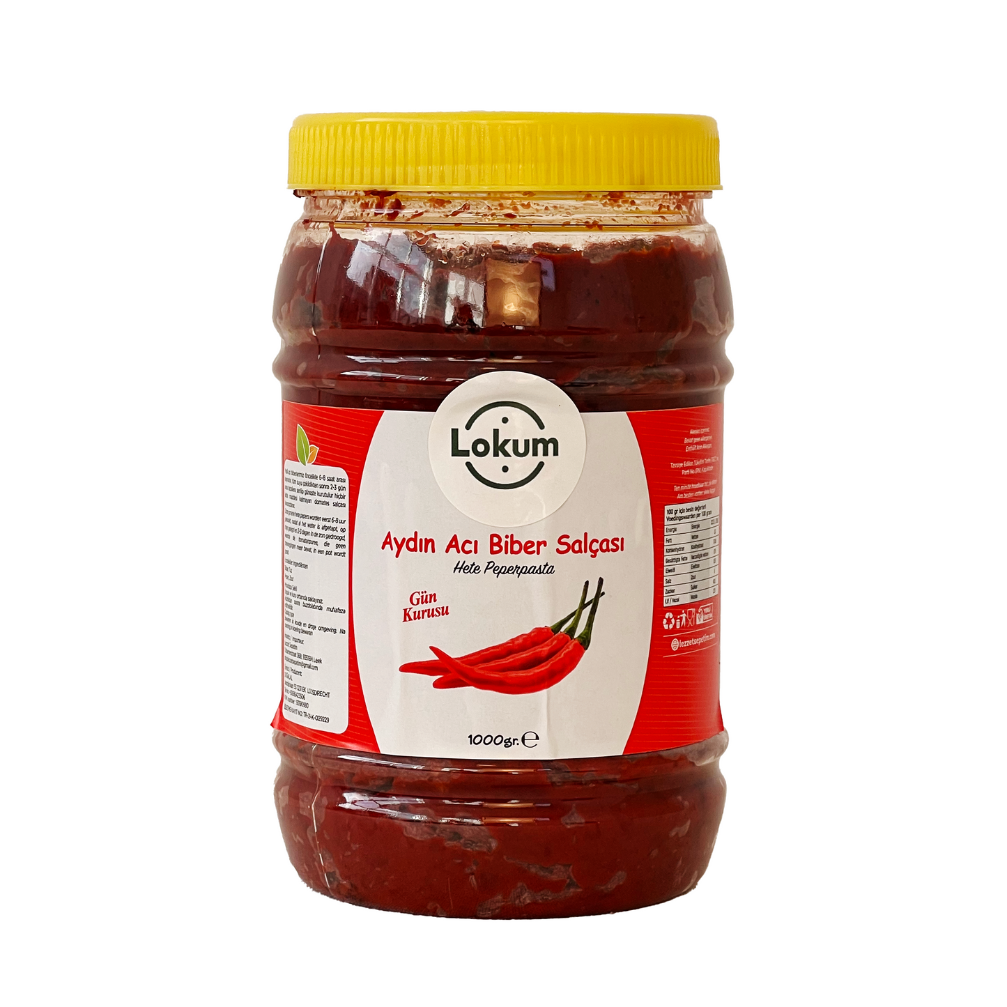 Aydin zelfgemaakte hete peperpasta