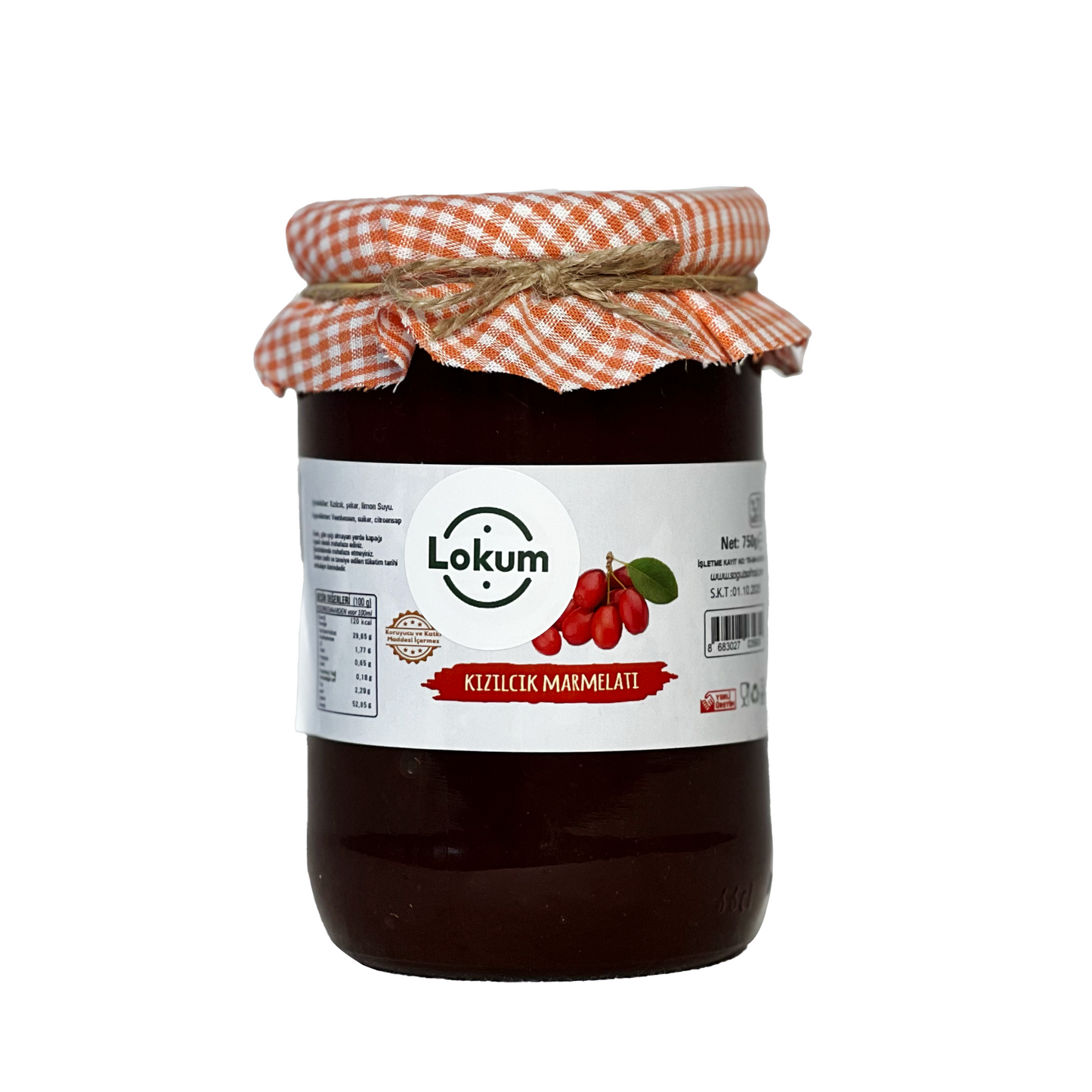 Natural Cranberry Marmalade