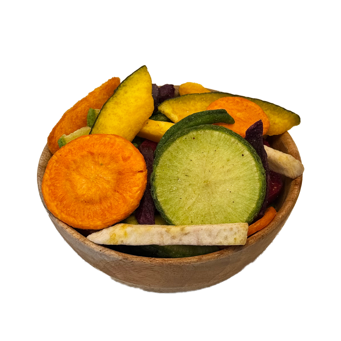 Natuurlijke groentechips
