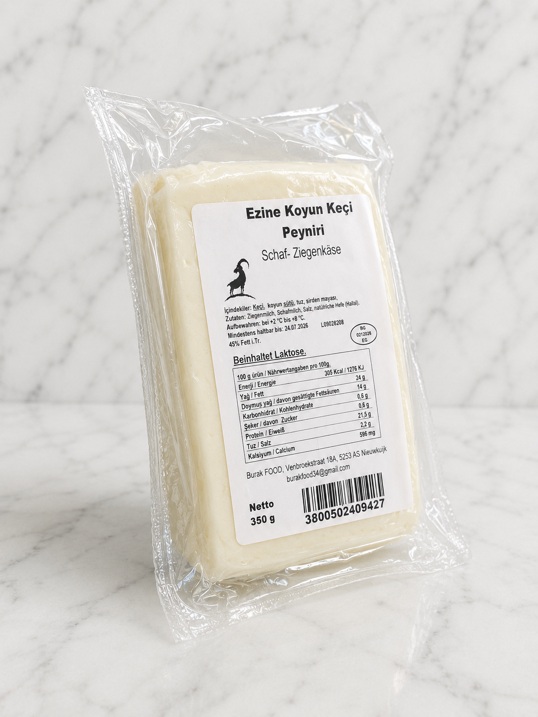 Ezine Cheese (From Goat-Sheep Milk - Matured for 9 Months)