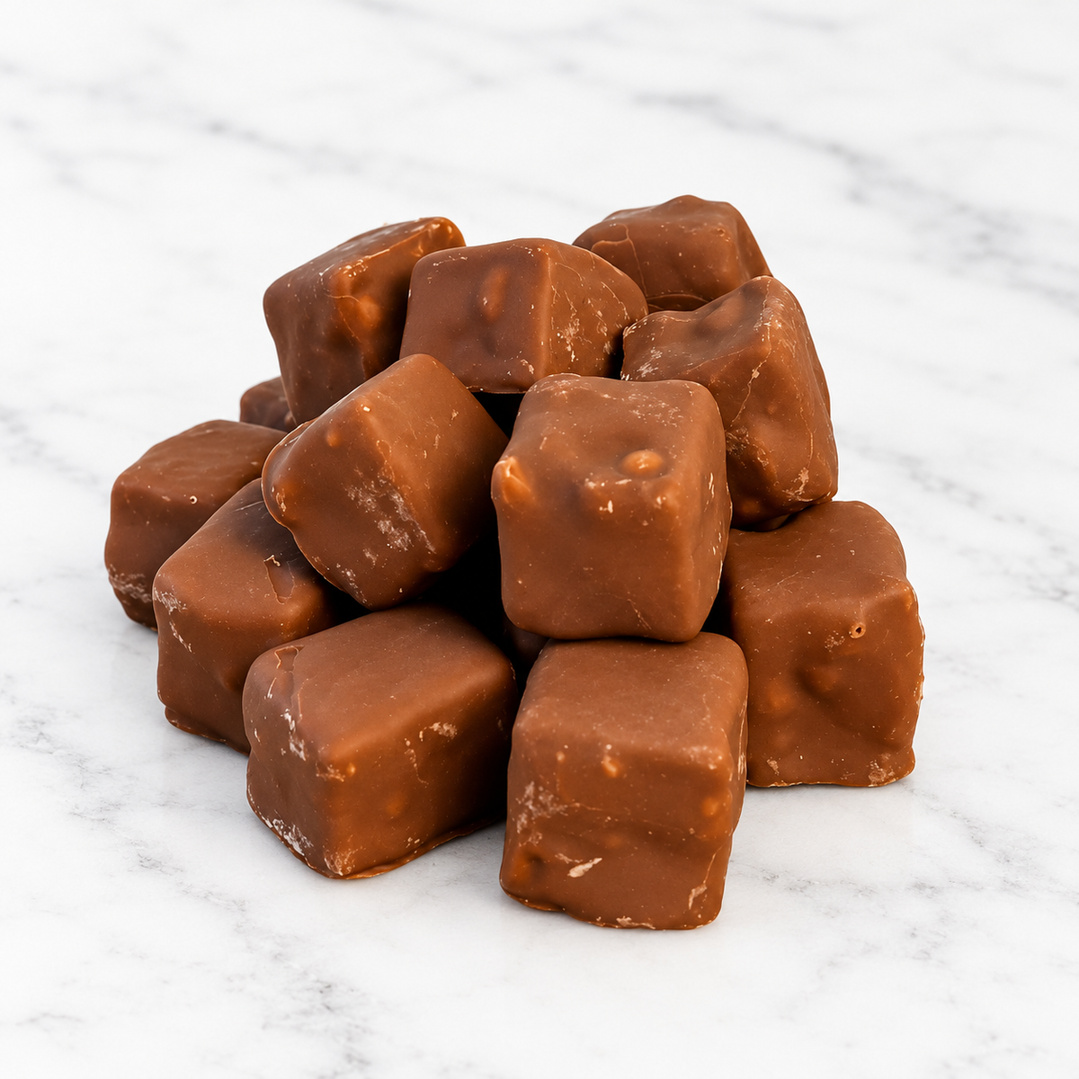 Chocolade-overgoten pistache Turks fruit
