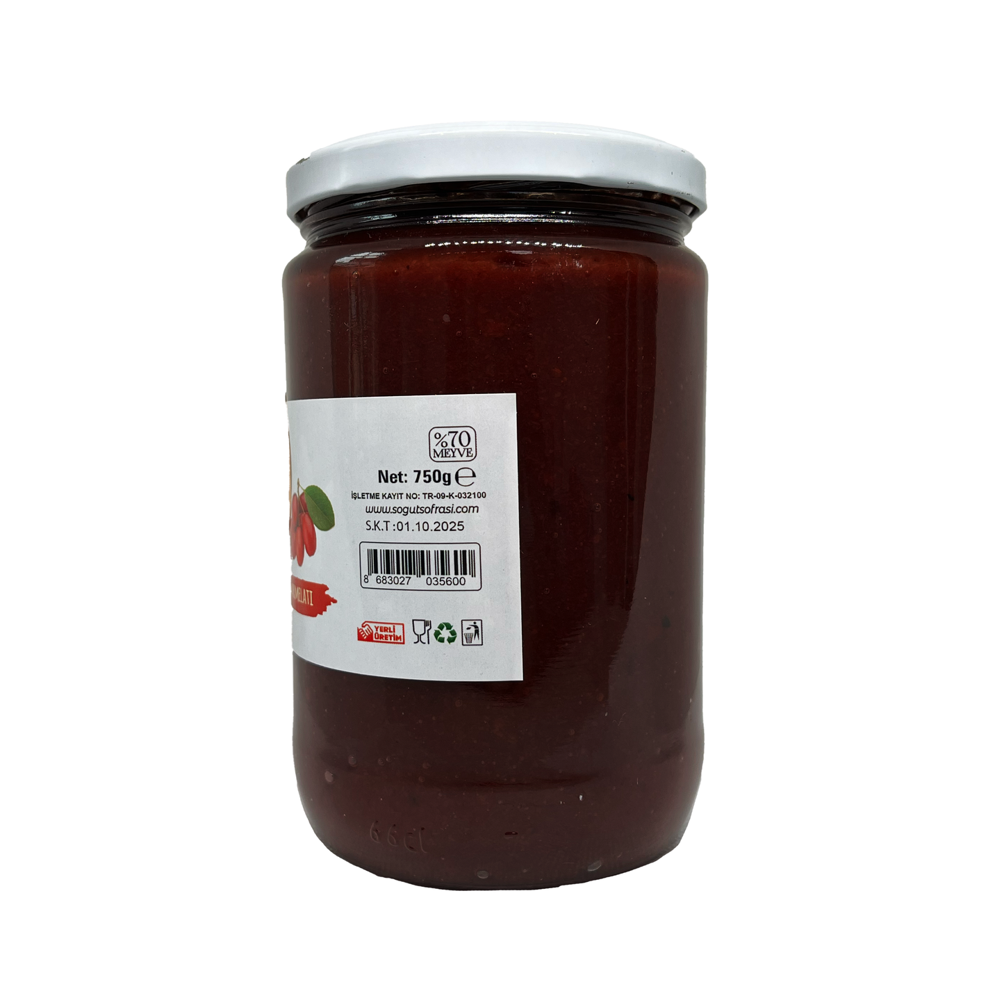 Natural Cranberry Marmalade