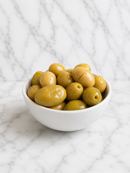 Manisa Crushed Green Olives 