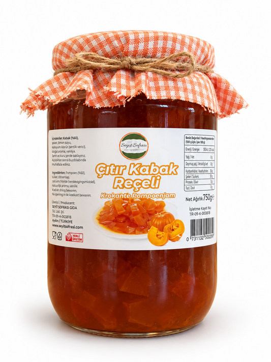 Handmade, Additive-free Crispy Pumpkin Jam