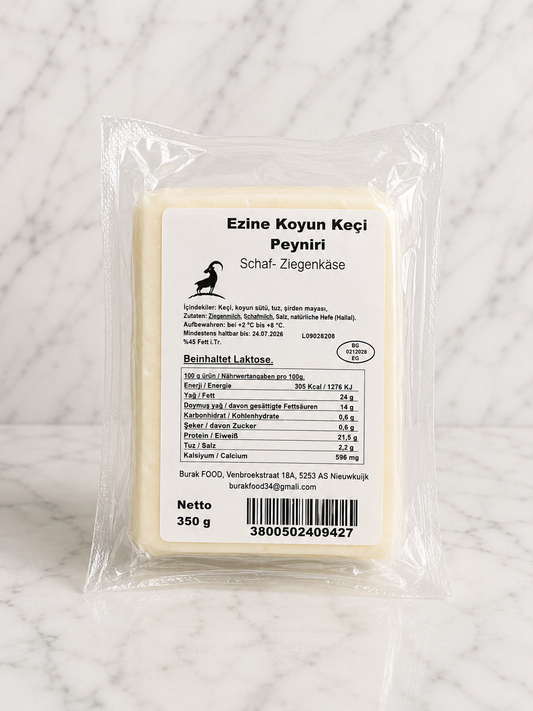 Ezine Cheese (From Goat-Sheep Milk - Matured for 9 Months)