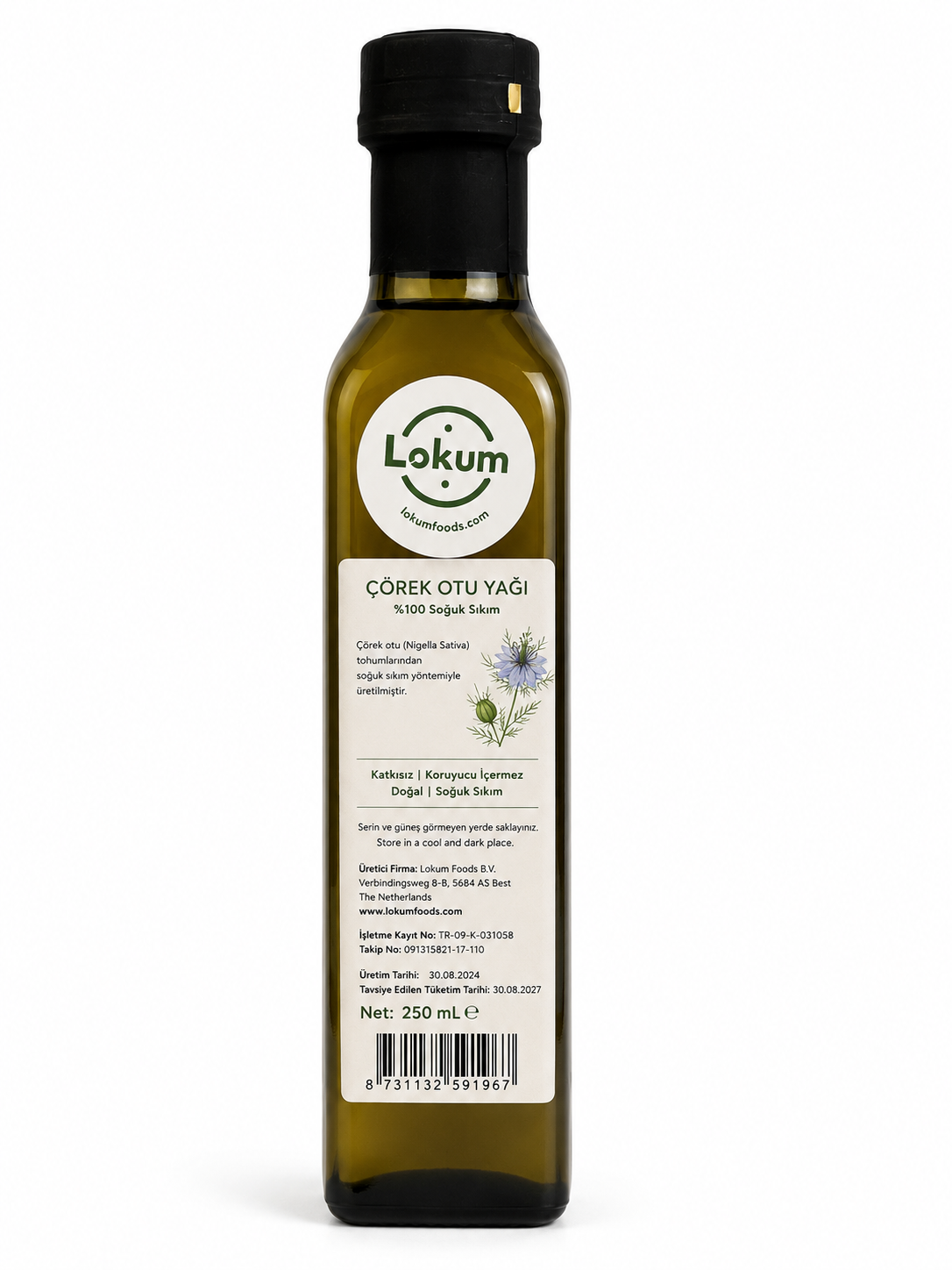 Additive-Free Black Cumin Oil