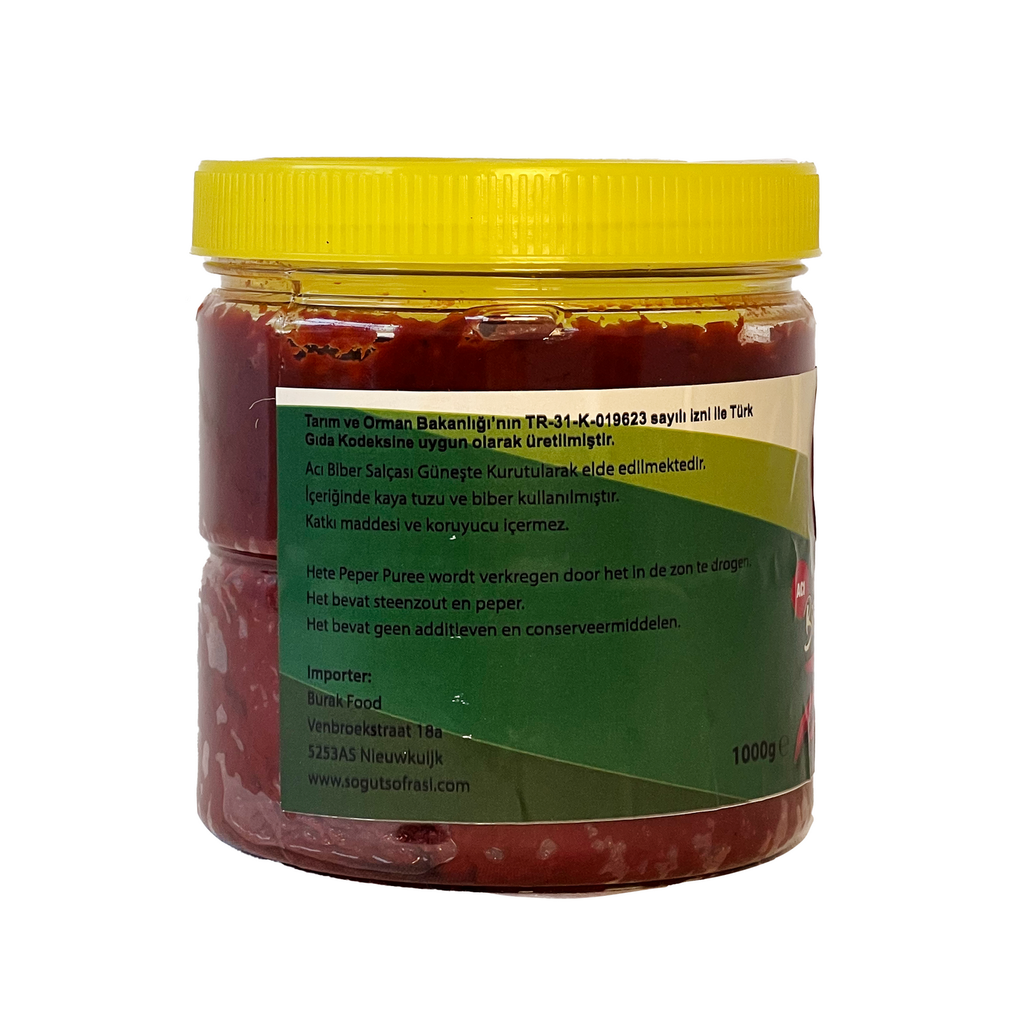 Hatay Homemade Hot Pepper Paste