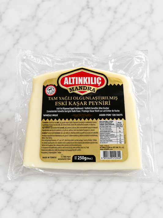 Aged Kashar Cheese