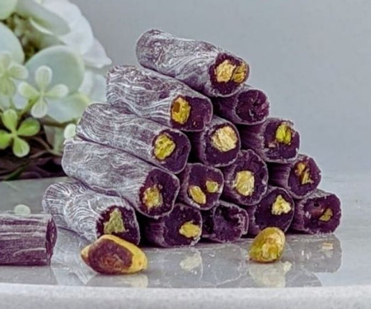 Böğürtlenli Fıstıklı Parmak Lokum