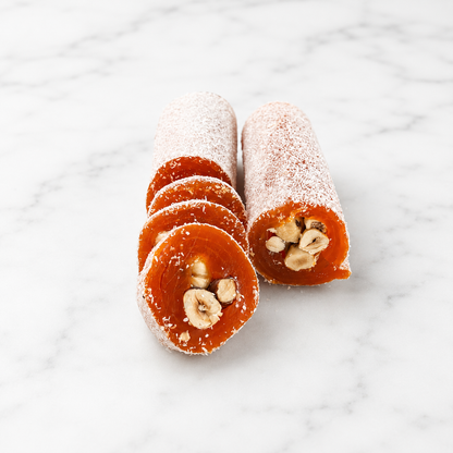 Mango Hazelnut Wrapped Turkish Delight