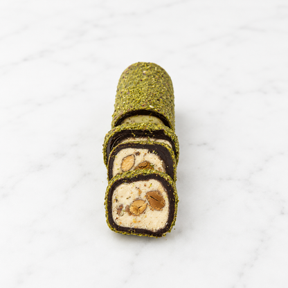 Pistachio Almond Wrapped Turkish Delight