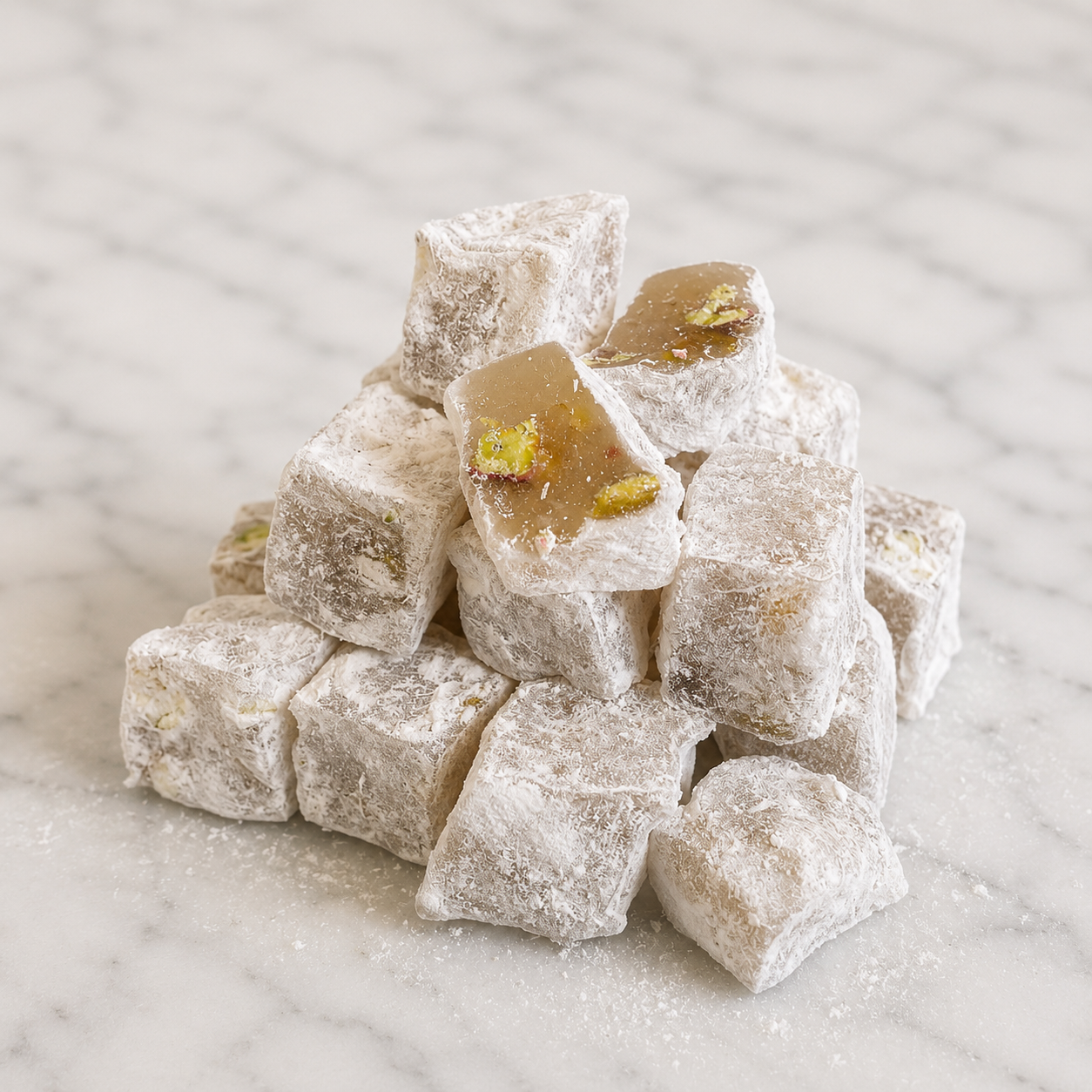 Double Roasted Pistachio Turkish Delight